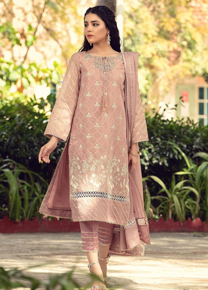 Kaara Luxury Pret Embroidered Khaadi 3 Piece Suit Muhtesem Kr-2004