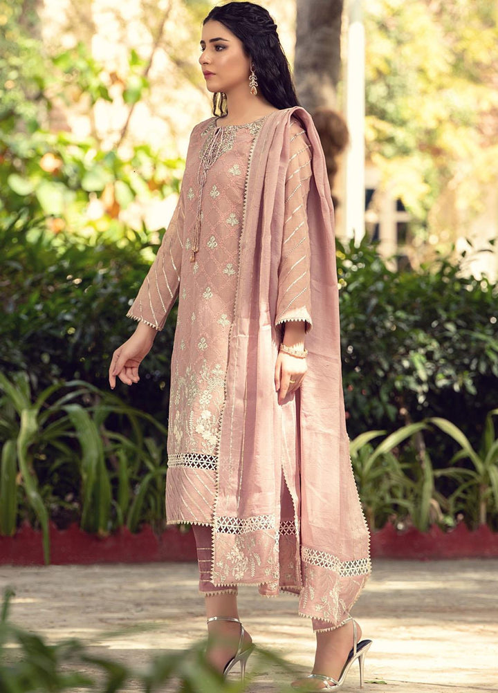 Kaara Luxury Pret Embroidered Khaadi 3 Piece Suit Muhtesem Kr-2004