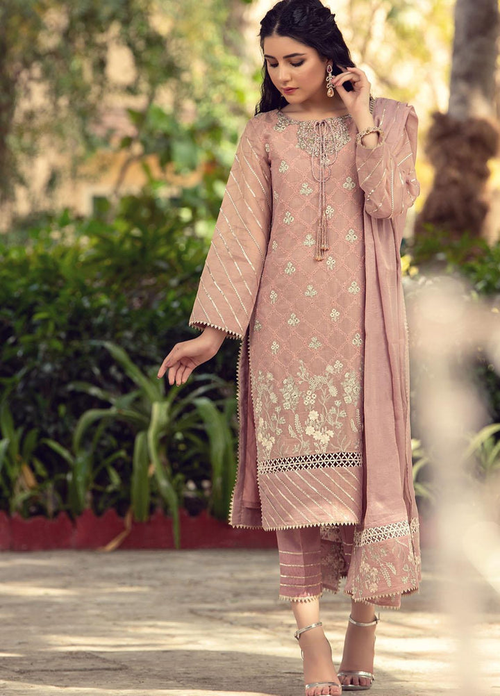 Kaara Luxury Pret Embroidered Khaadi 3 Piece Suit Muhtesem Kr-2004