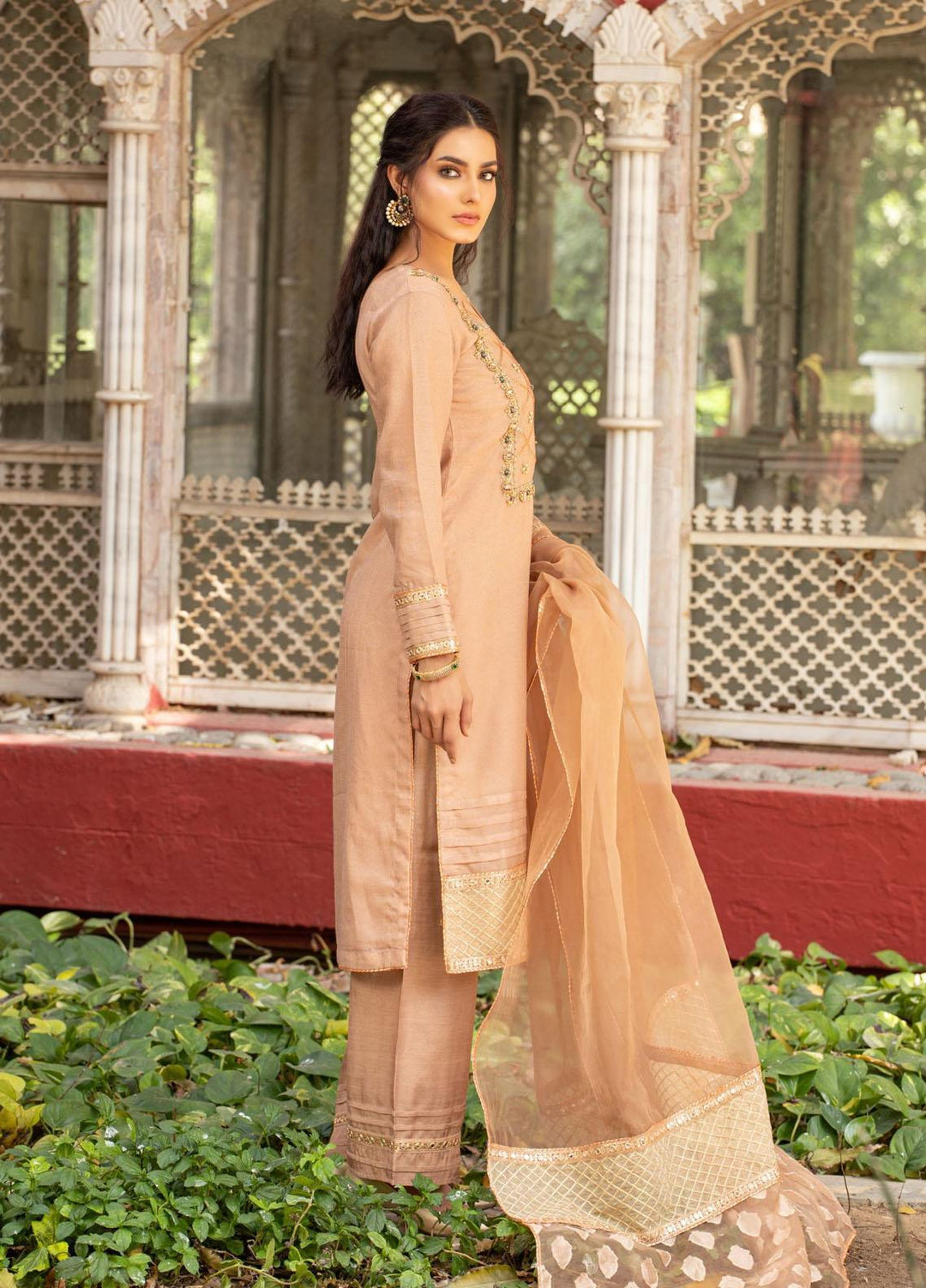 Kaara Luxury Pret  Khaadi Net 3 Piece Suit Ziynet Kr-2005