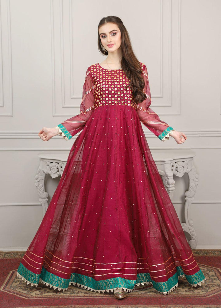 Kaara Pret Semi Formal Silk 2 Piece Dress KR624 CECILIA