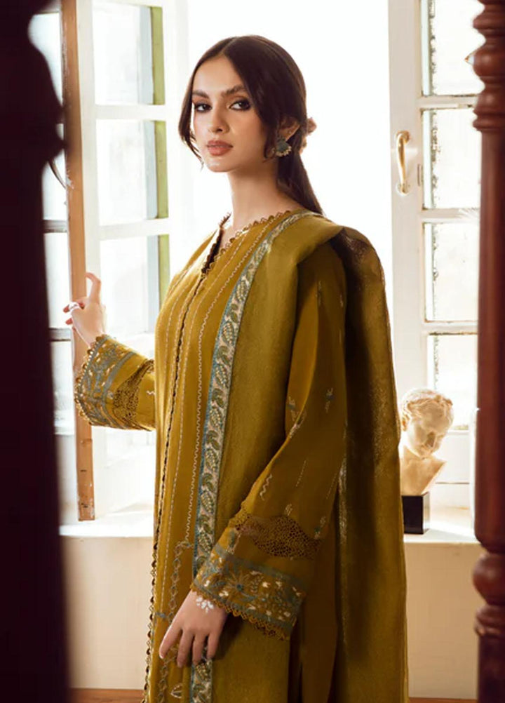Kahani By Gisele Embroidered Khaddar Suits Unstitched 3 Piece GL23K Celine - Winter Collection