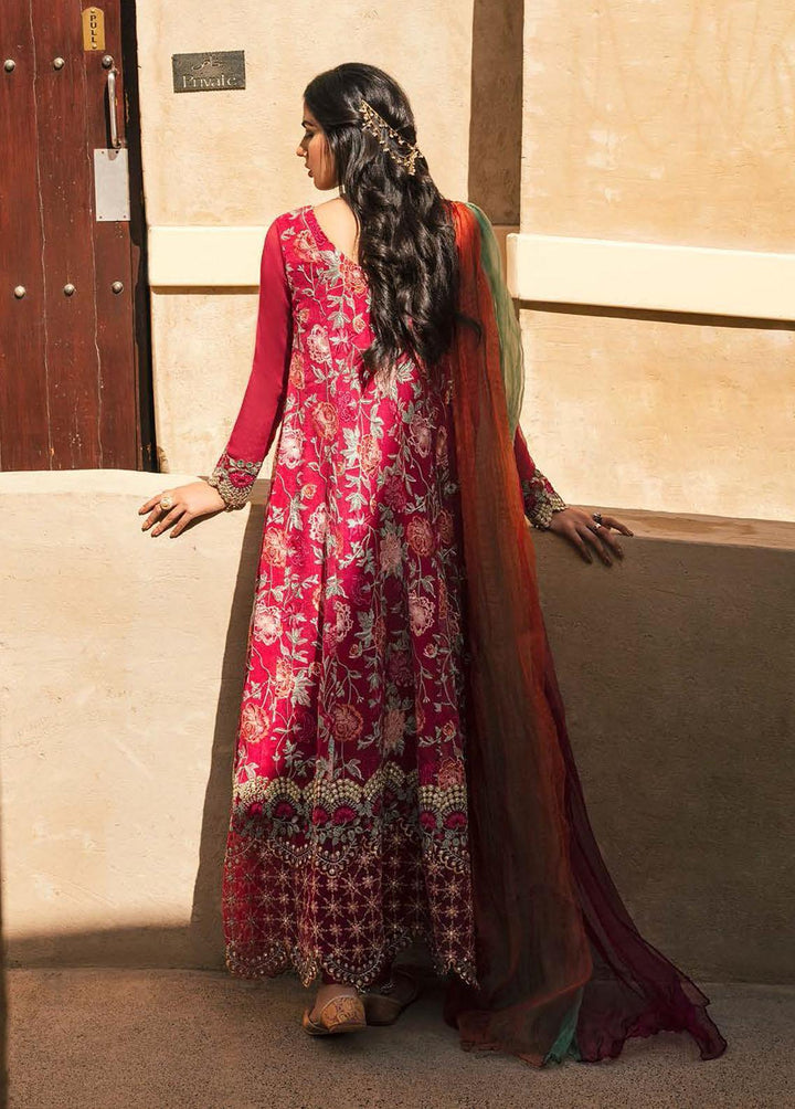 Kahani by Mushq Embroidered Cotton Net Suits Unstitched 3 Piece MQ22K MLF22 10 - Luxury Collection