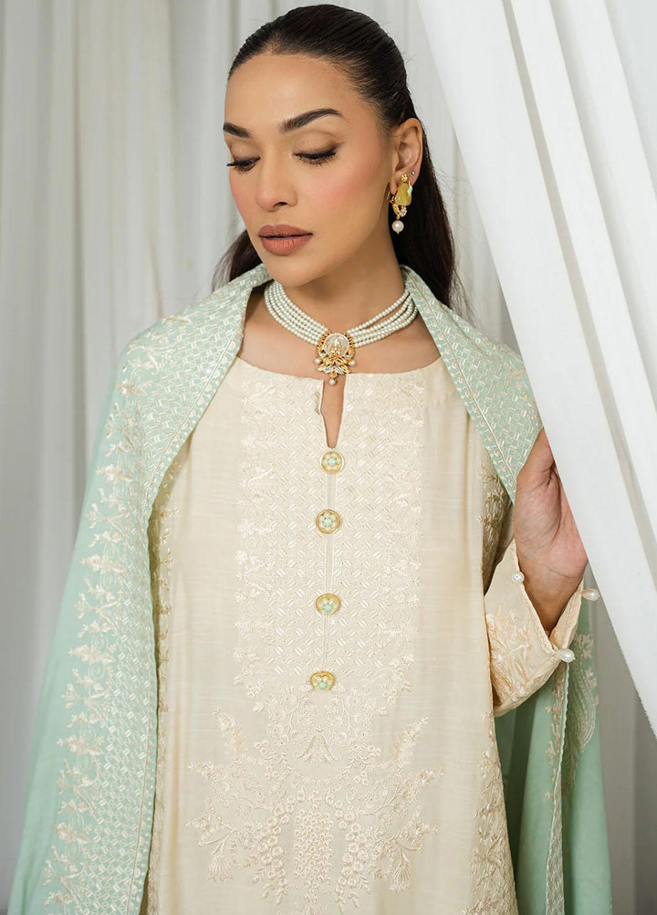 Kaia By Muraad Embroidered Raw Silk Suits Unstitched 3 Piece MU23K Mila - Formal Collection