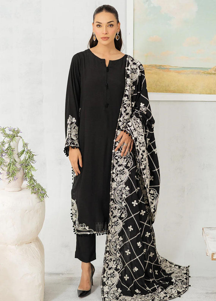 Kaia By Muraad Embroidered Raw Silk Suits Unstitched 3 Piece MU23K Nora - Formal Collection