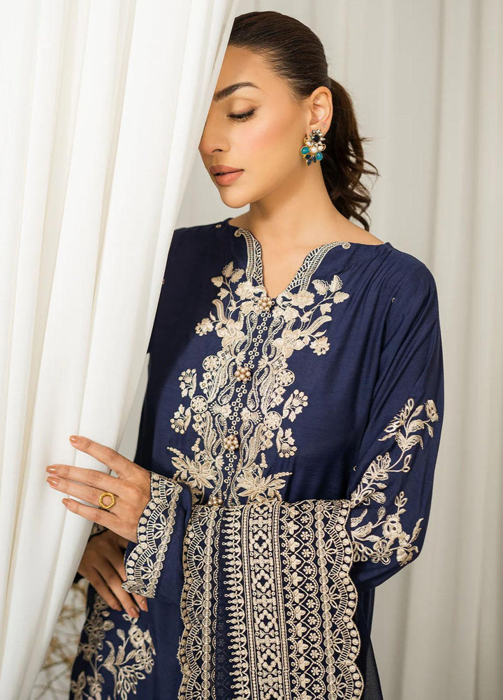 Kaia By Muraad Embroidered Raw Silk Suits Unstitched 3 Piece MU23K Nyla - Formal Collection