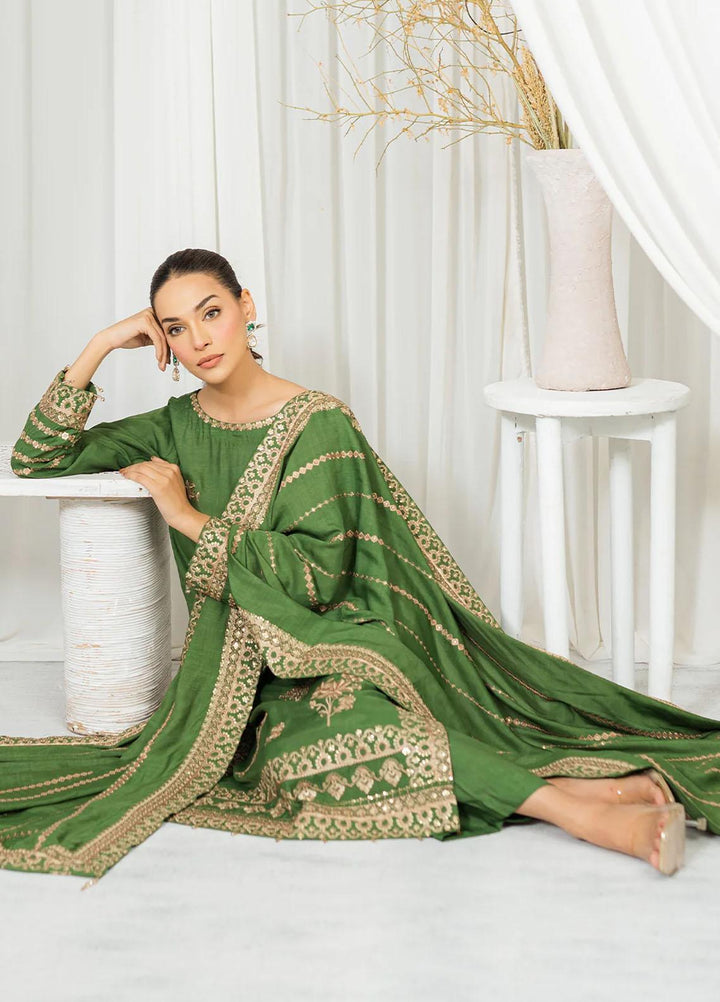 Kaia By Muraad Embroidered Raw Silk Suits Unstitched 3 Piece MU23K Raila - Formal Collection