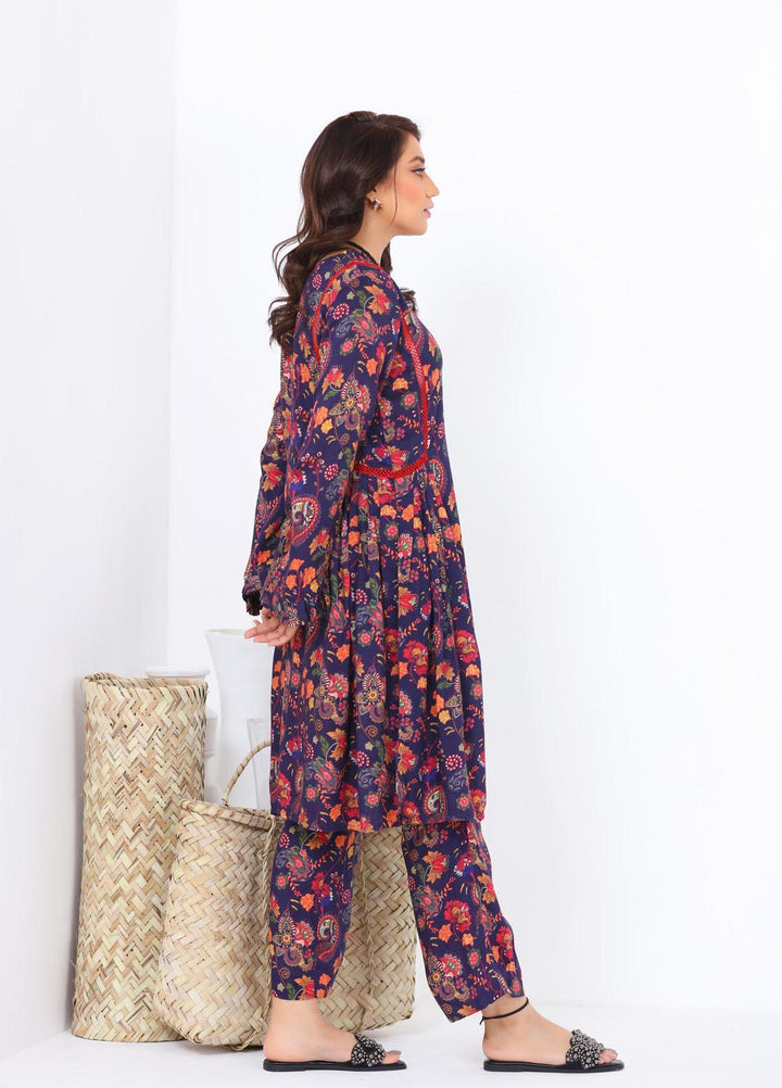 Noorangi Casual Pret  Silk 2 Piece Dress NR22KF WP-05