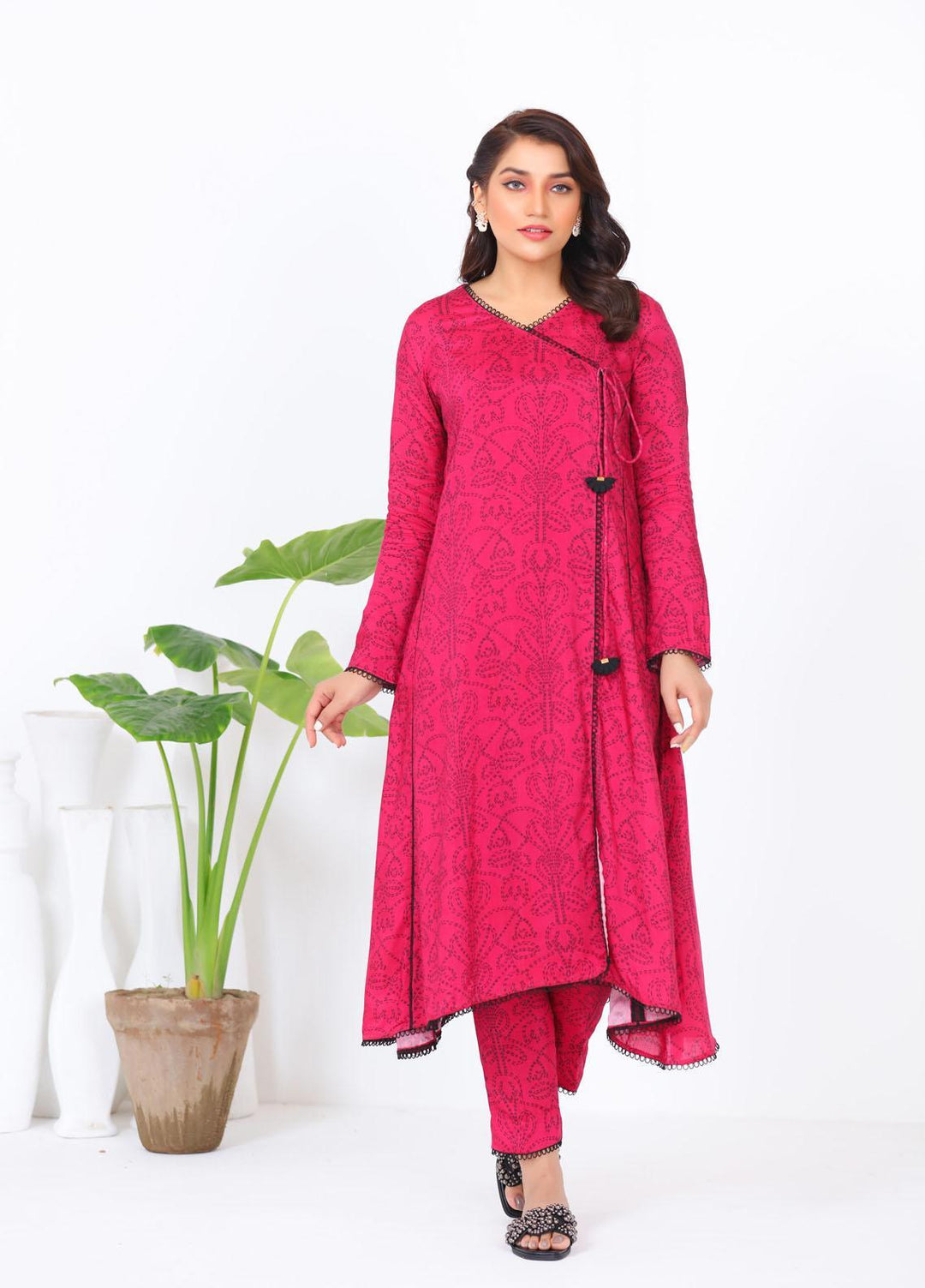 Noorangi Casual Pret  Silk 2 Piece Dress NR22KF WP-09