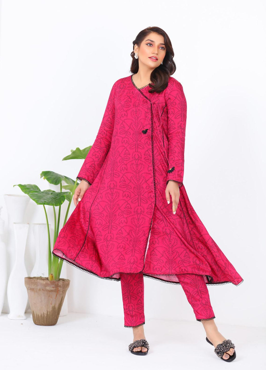 Noorangi Casual Pret  Silk 2 Piece Dress NR22KF WP-09