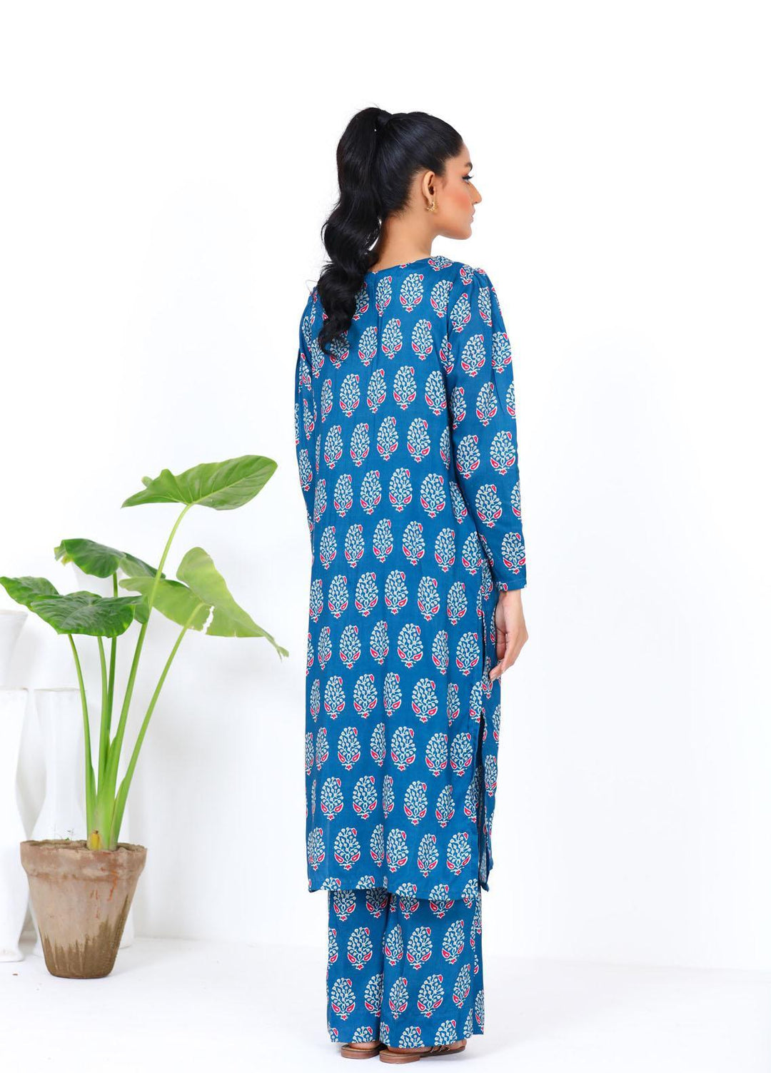 Noorangi Casual Pret  Silk 2 Piece Dress NR22KF WP-10