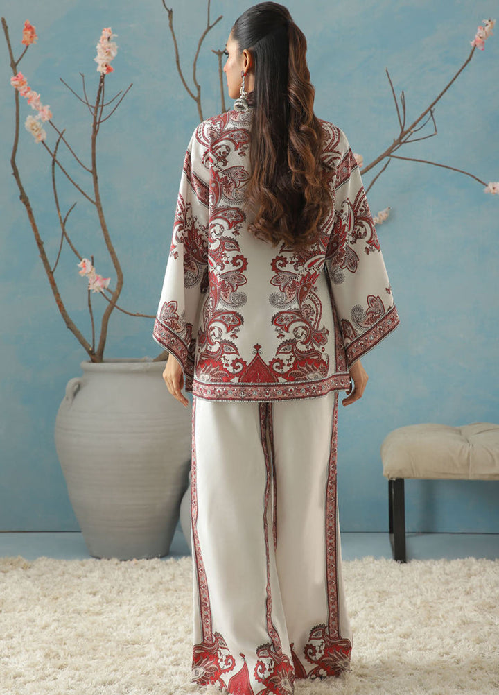 Kaira by Shamaeel Ansari Pret Embroidered Silk 2 Piece Suit KAI-02