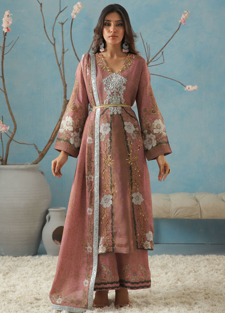 Kaira by Shamaeel Ansari Pret Embroidered Silk 2 Piece Suit KAI-03