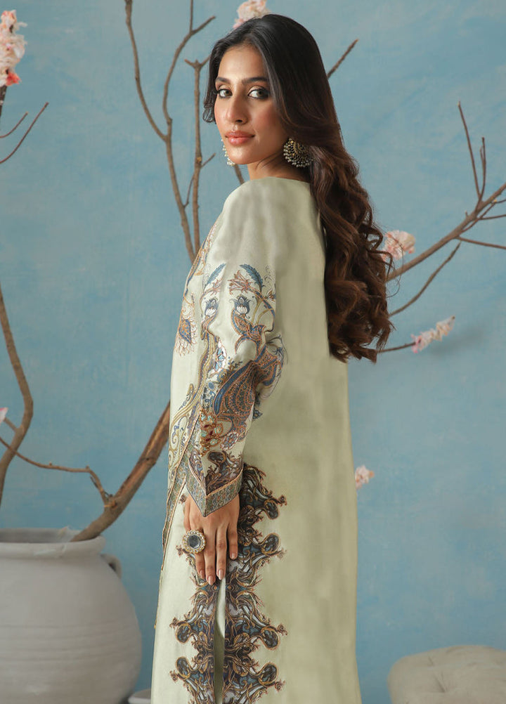 Kaira by Shamaeel Ansari Pret Embroidered Silk 2 Piece Suit KAI-04