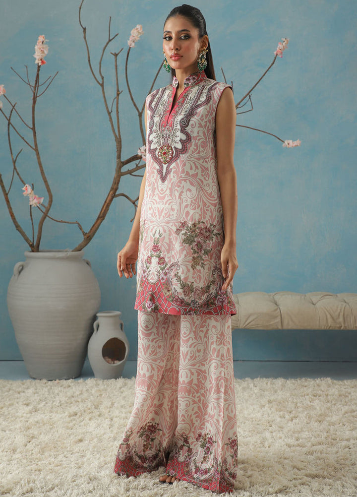 Kaira by Shamaeel Ansari Pret Embroidered Silk 2 Piece Suit KAI-08