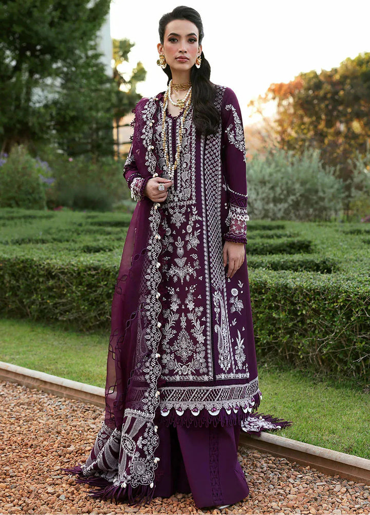 Kalani by Republic Womenswear Embroidered Lawn Suits Unstitched 3 Piece RW25KL RP-D3A Elara - Summer Collection