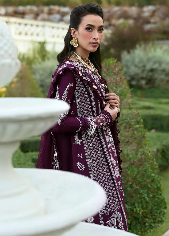 Kalani by Republic Womenswear Embroidered Lawn Suits Unstitched 3 Piece RW25KL RP-D3A Elara - Summer Collection