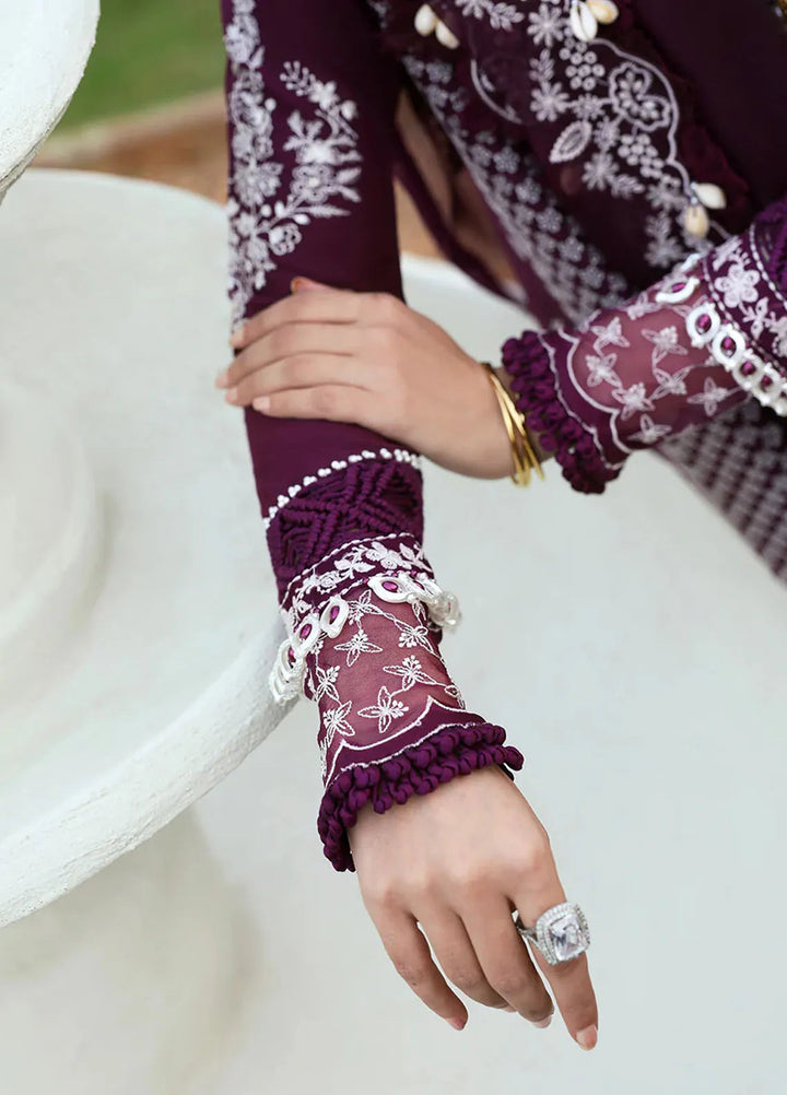 Kalani by Republic Womenswear Embroidered Lawn Suits Unstitched 3 Piece RW25KL RP-D3A Elara - Summer Collection