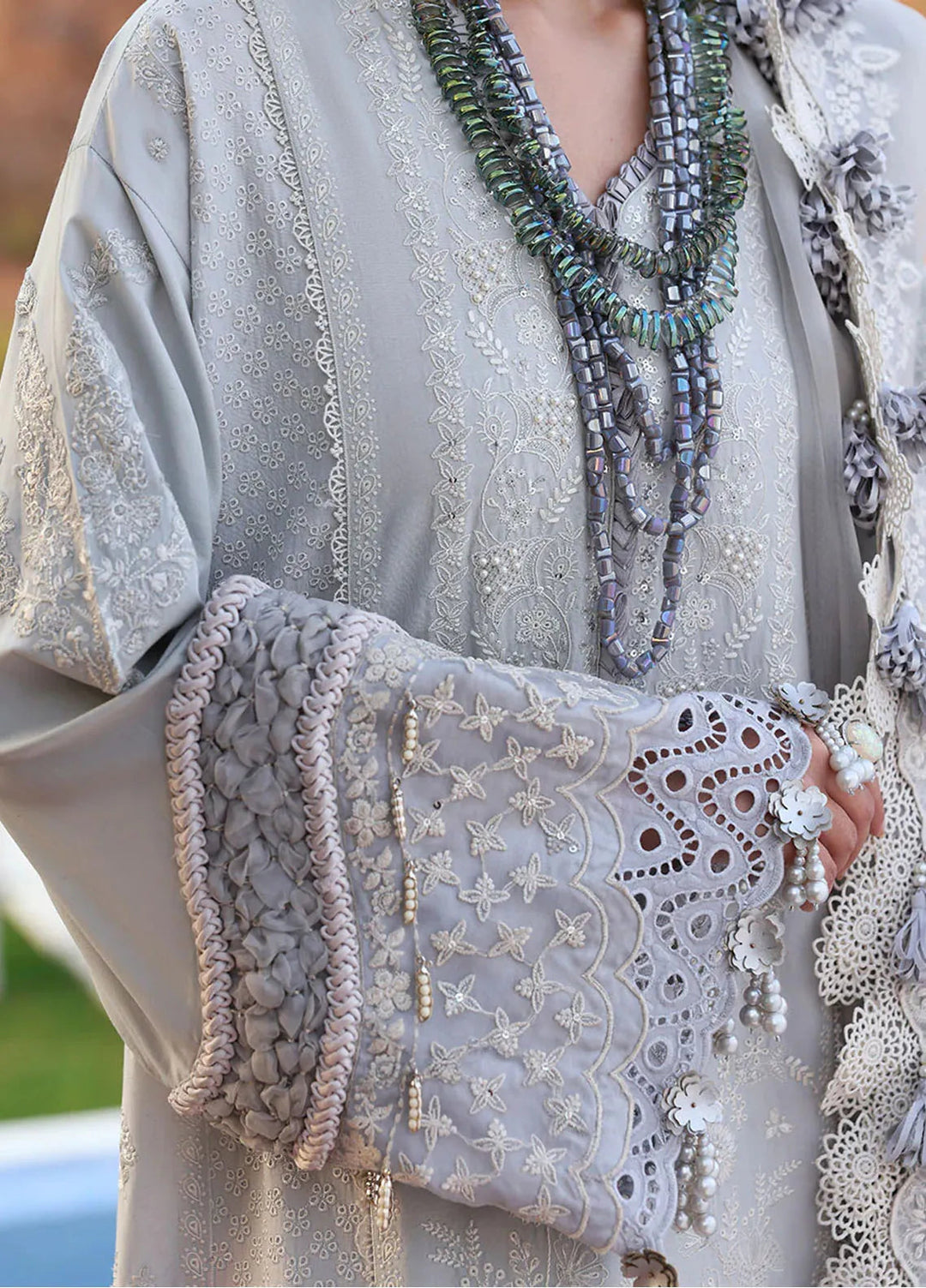 Kalani by Republic Womenswear Embroidered Lawn Suits Unstitched 3 Piece RW25KL RP-D3B Sitara - Summer Collection