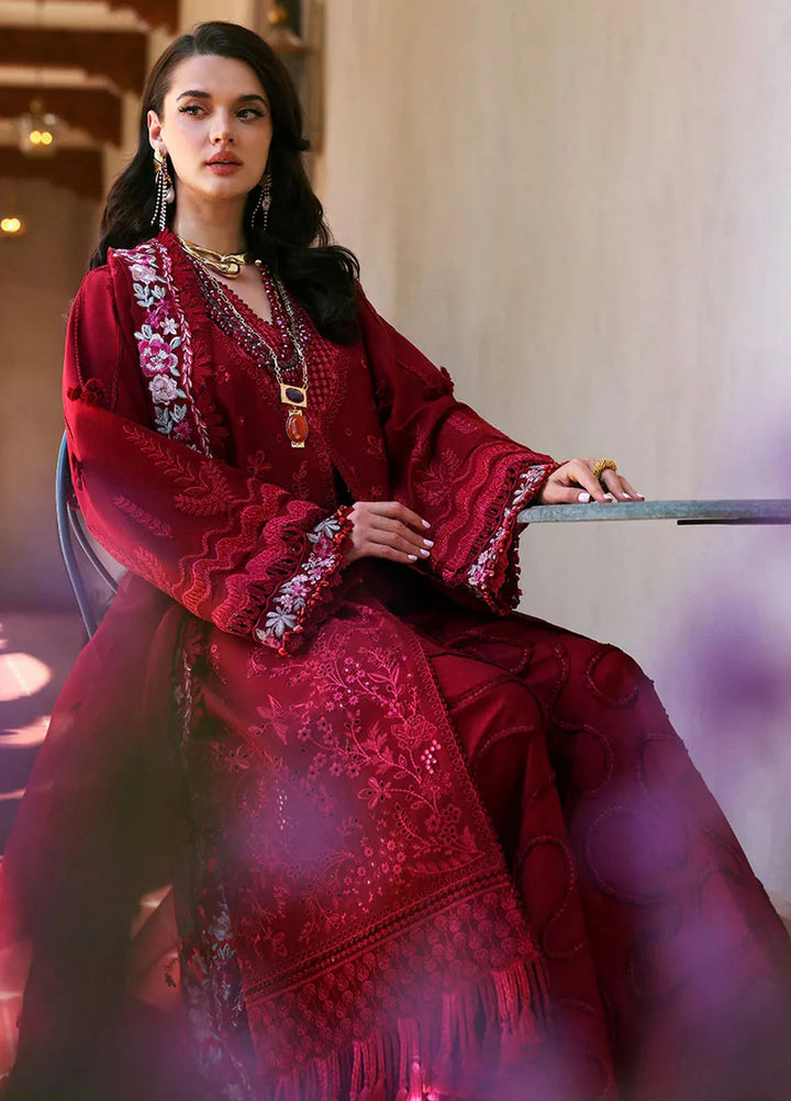 Kalani by Republic Womenswear Embroidered Lawn Suits Unstitched 3 Piece RW25KL RP-D4A Rhea - Summer Collection