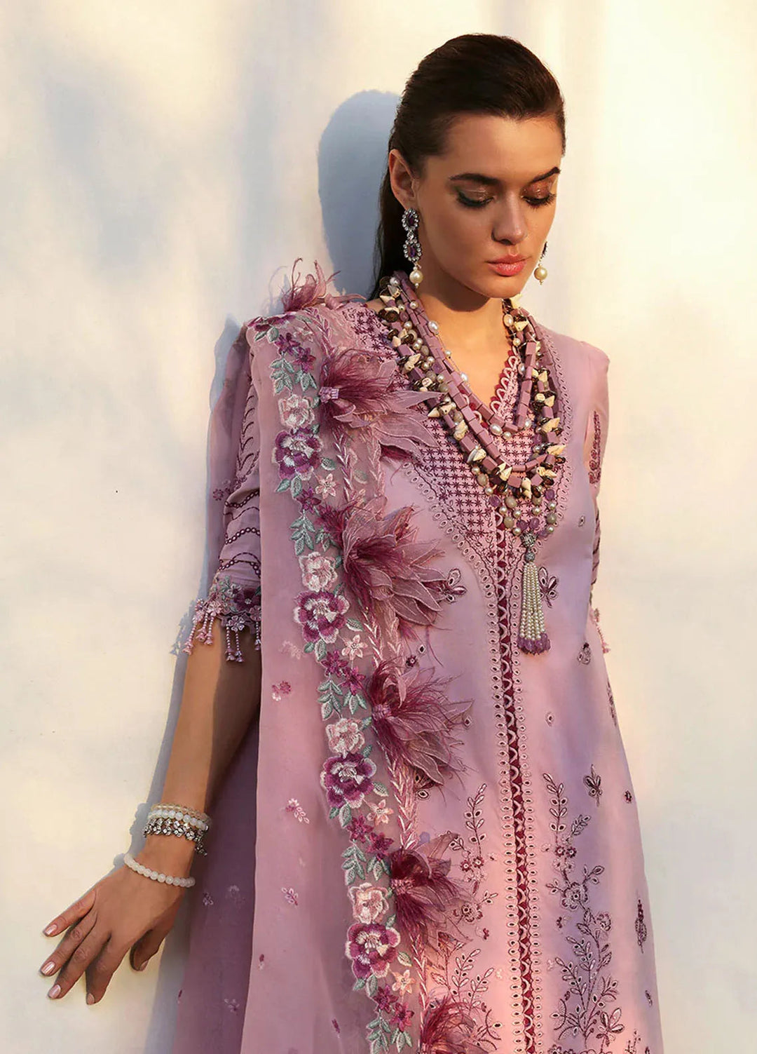 Kalani by Republic Womenswear Embroidered Lawn Suits Unstitched 3 Piece RW25KL RP-D4B Gulbahar - Summer Collection