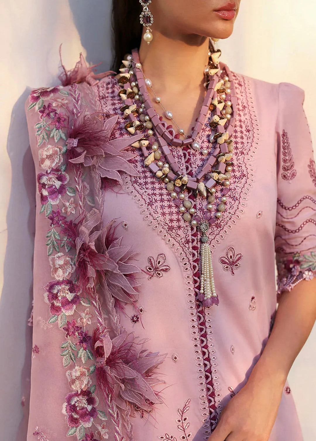 Kalani by Republic Womenswear Embroidered Lawn Suits Unstitched 3 Piece RW25KL RP-D4B Gulbahar - Summer Collection