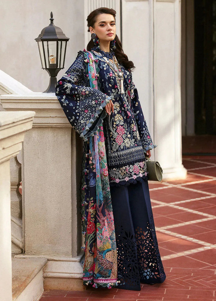 Kalani by Republic Womenswear Embroidered Lawn Suits Unstitched 3 Piece RW25KL RP-D5B Nyra - Summer Collection