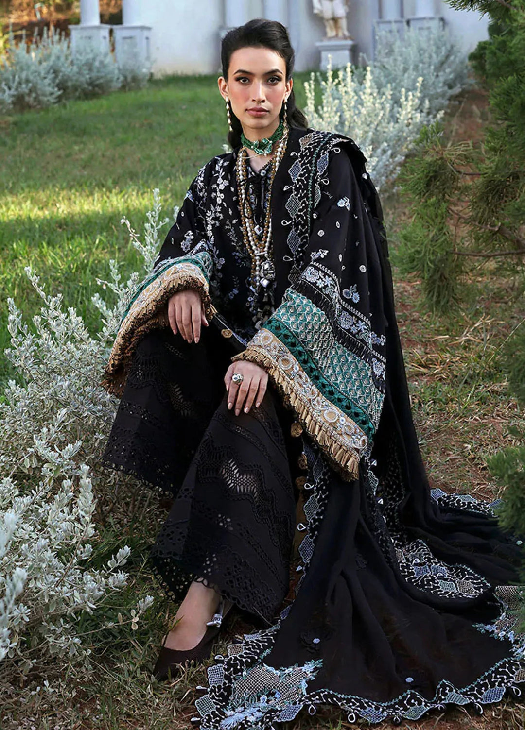 Kalani by Republic Womenswear Embroidered Lawn Suits Unstitched 3 Piece RW25KL RP-D6B Talia - Summer Collection