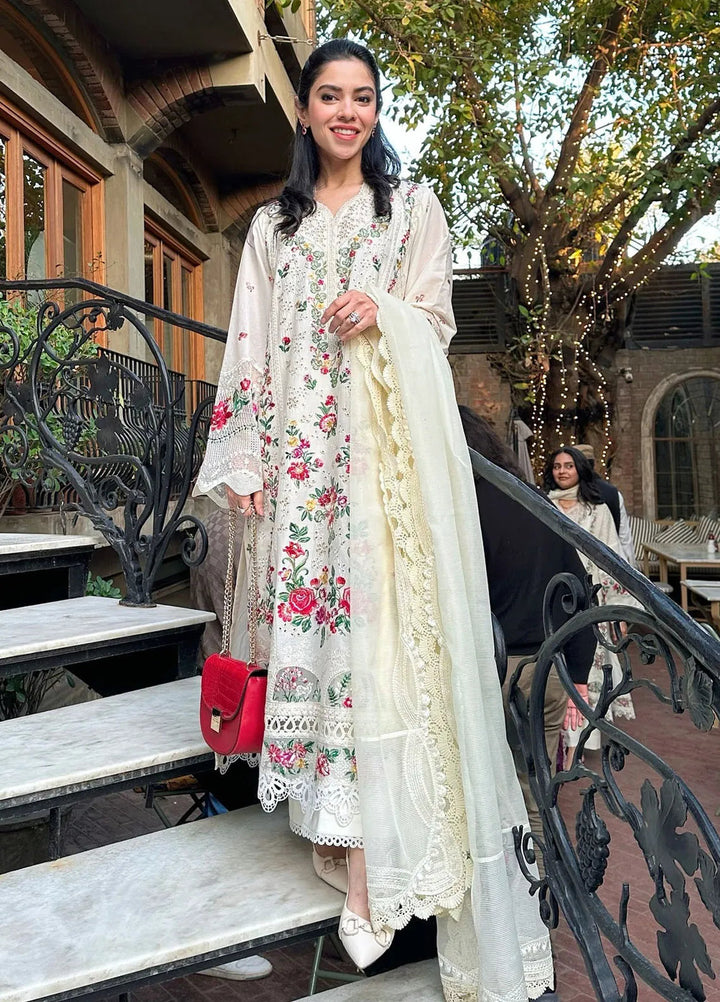 Kalani by Republic Womenswear Embroidered Lawn Suits Unstitched 3 Piece RW25KL RP-D7A Mira - Summer Collection