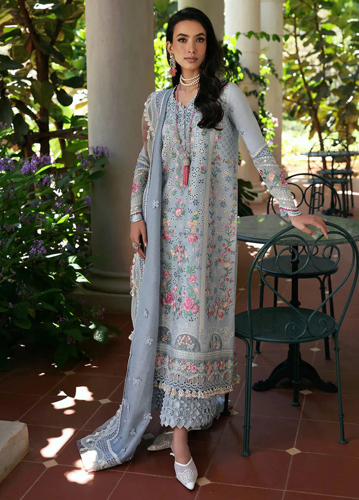 Kalani by Republic Womenswear Embroidered Lawn Suits Unstitched 3 Piece RW25KL RP-D7B Hoor - Summer Collection