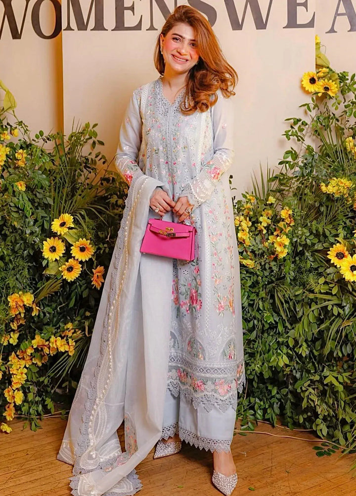 Kalani by Republic Womenswear Embroidered Lawn Suits Unstitched 3 Piece RW25KL RP-D7B Hoor - Summer Collection