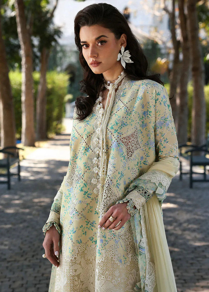 Kalani by Republic Womenswear Embroidered Lawn Suits Unstitched 3 Piece RW25KL RP-D8A Zuri - Summer Collection