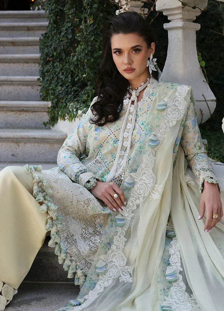 Kalani by Republic Womenswear Embroidered Lawn Suits Unstitched 3 Piece RW25KL RP-D8A Zuri - Summer Collection