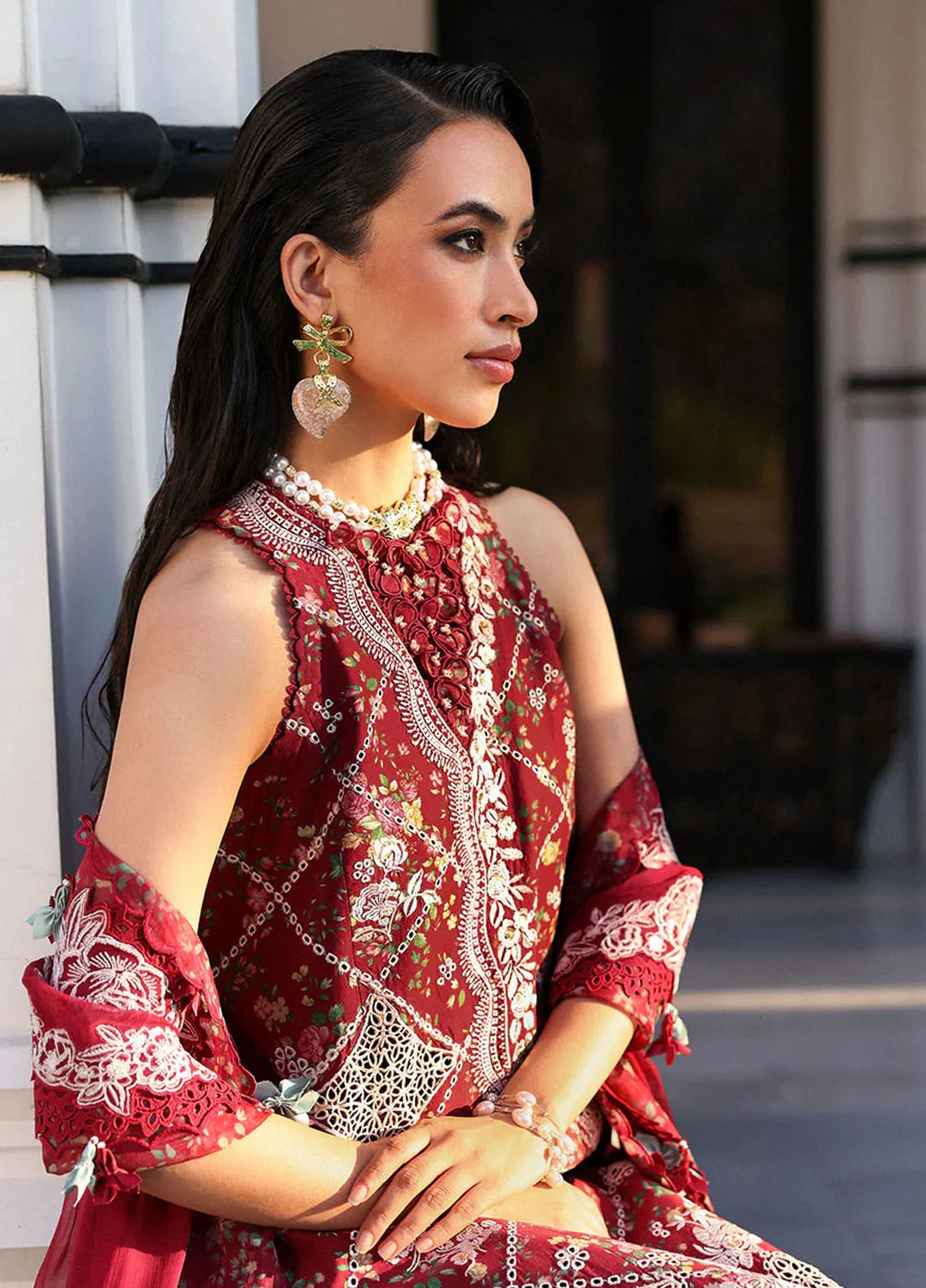 Kalani by Republic Womenswear Embroidered Lawn Suits Unstitched 3 Piece RW25KL RP-D8B Lyanna - Summer Collection