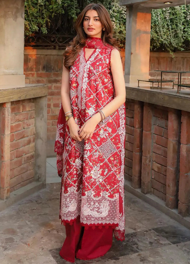 Kalani by Republic Womenswear Embroidered Lawn Suits Unstitched 3 Piece RW25KL RP-D8B Lyanna - Summer Collection