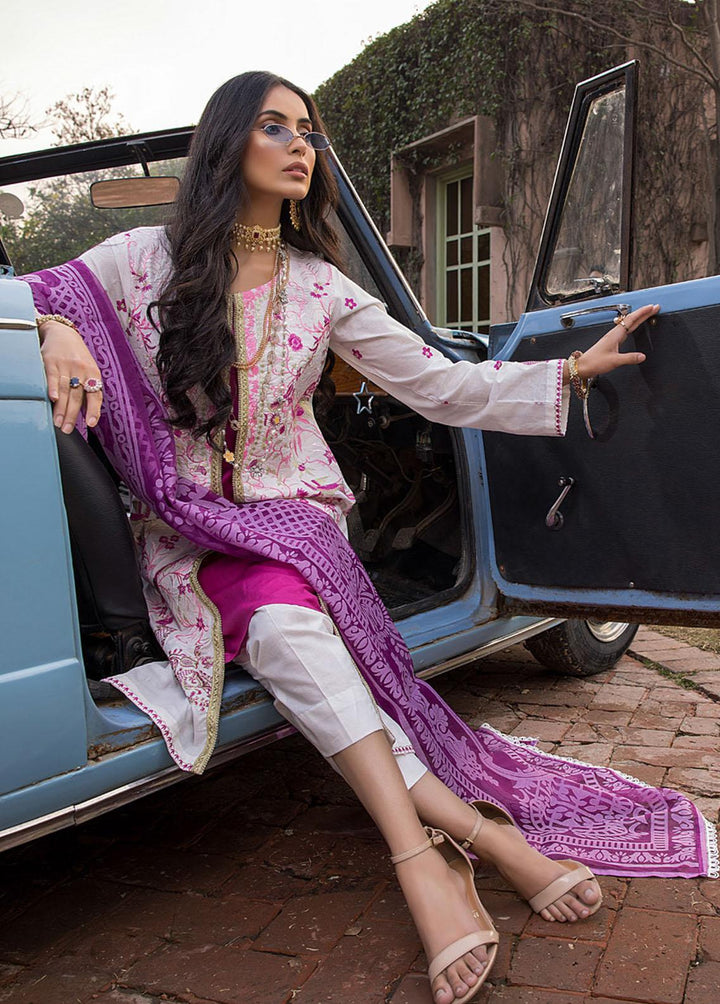 Kalyan By ZS Textiles Embroidered Chikankari Suits Unstitched 3 Piece ZS22K 02 - Summer Collection