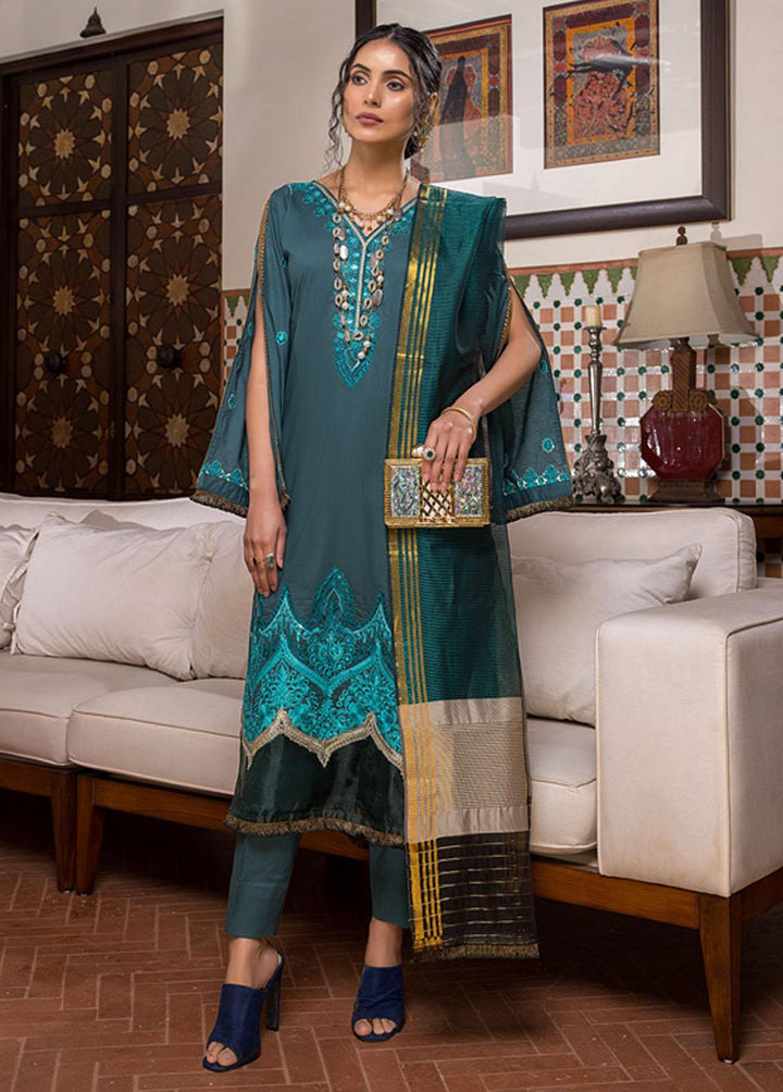 Kalyan By ZS Textiles Embroidered Chikankari Suits Unstitched 3 Piece ZS22K 06 - Summer Collection