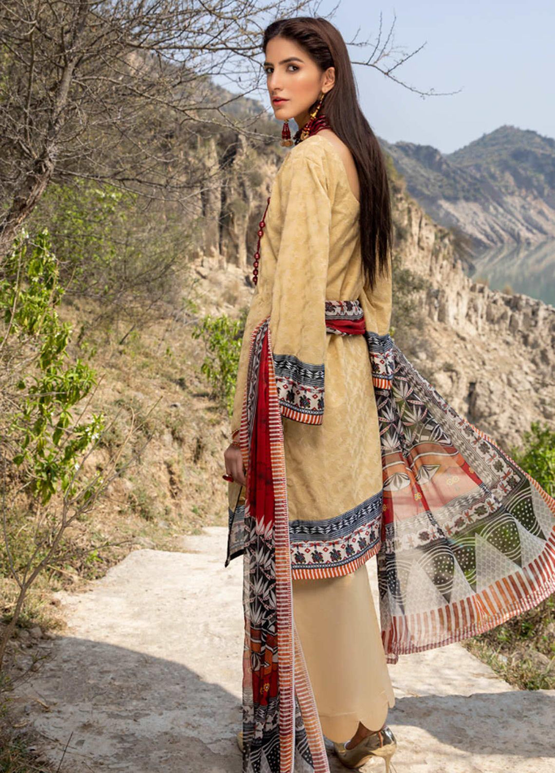 Kalyan by ZS Textiles Embroidered Chikankari Suits Unstitched 3 Piece ZS21KC-3 ZS-01 - Summer Collection