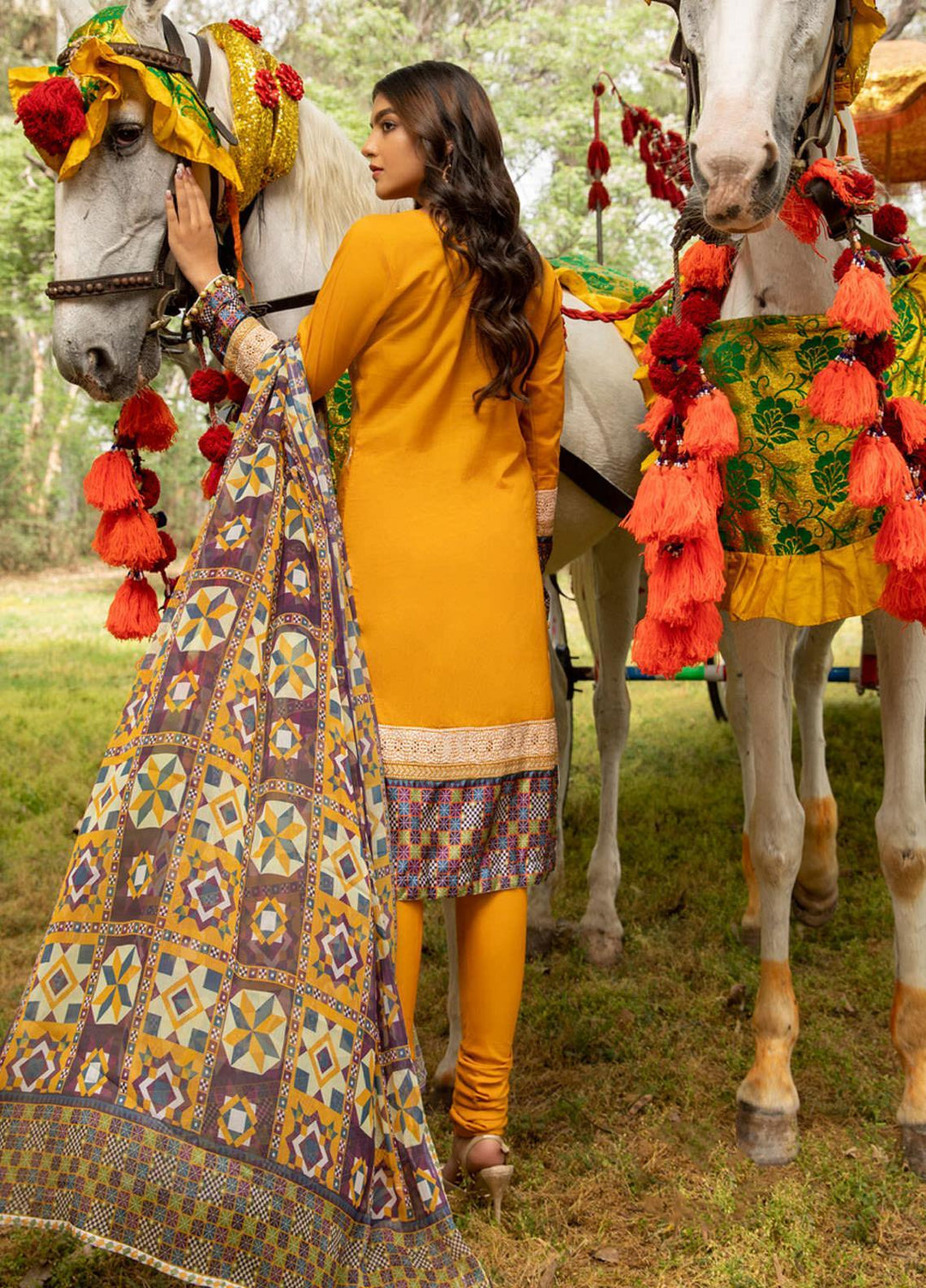 Kalyan by ZS Textiles Embroidered Chikankari Suits Unstitched 3 Piece ZS21KC-4 ZS-01 - Summer Collection