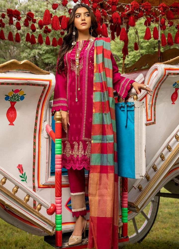 Kalyan by ZS Textiles Embroidered Chikankari Suits Unstitched 3 Piece ZS21KC-4 ZS-02 - Summer Collection