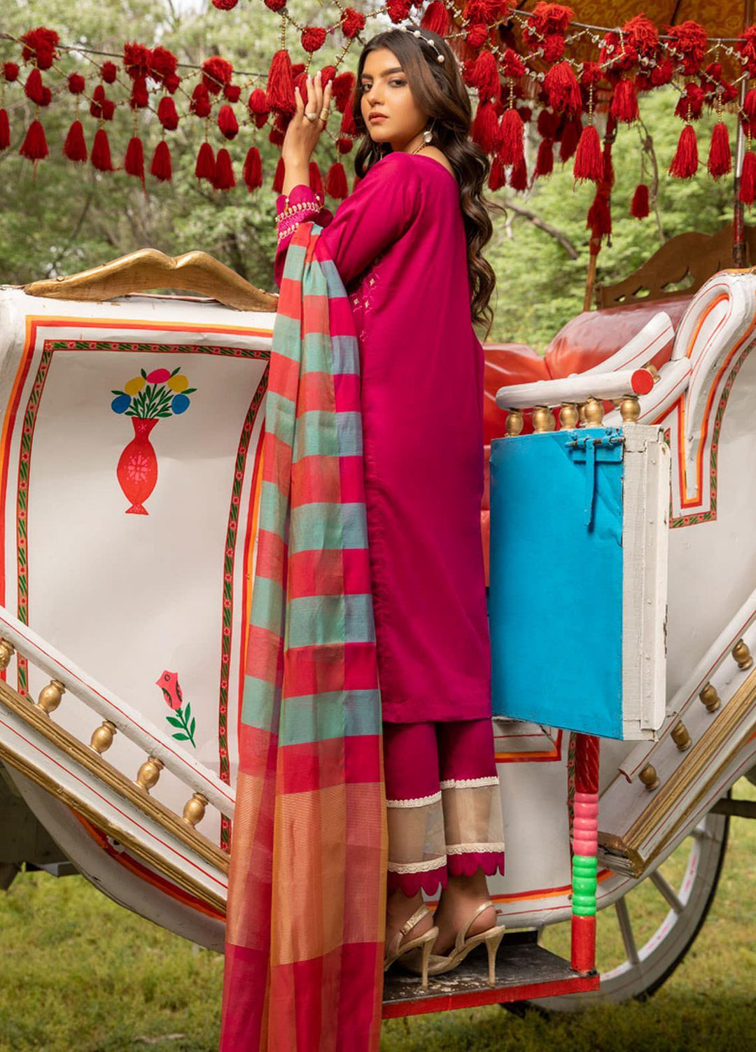 Kalyan by ZS Textiles Embroidered Chikankari Suits Unstitched 3 Piece ZS21KC-4 ZS-02 - Summer Collection