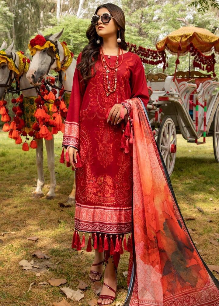 Kalyan by ZS Textiles Embroidered Chikankari Suits Unstitched 3 Piece ZS21KC-4 ZS-04 - Summer Collection