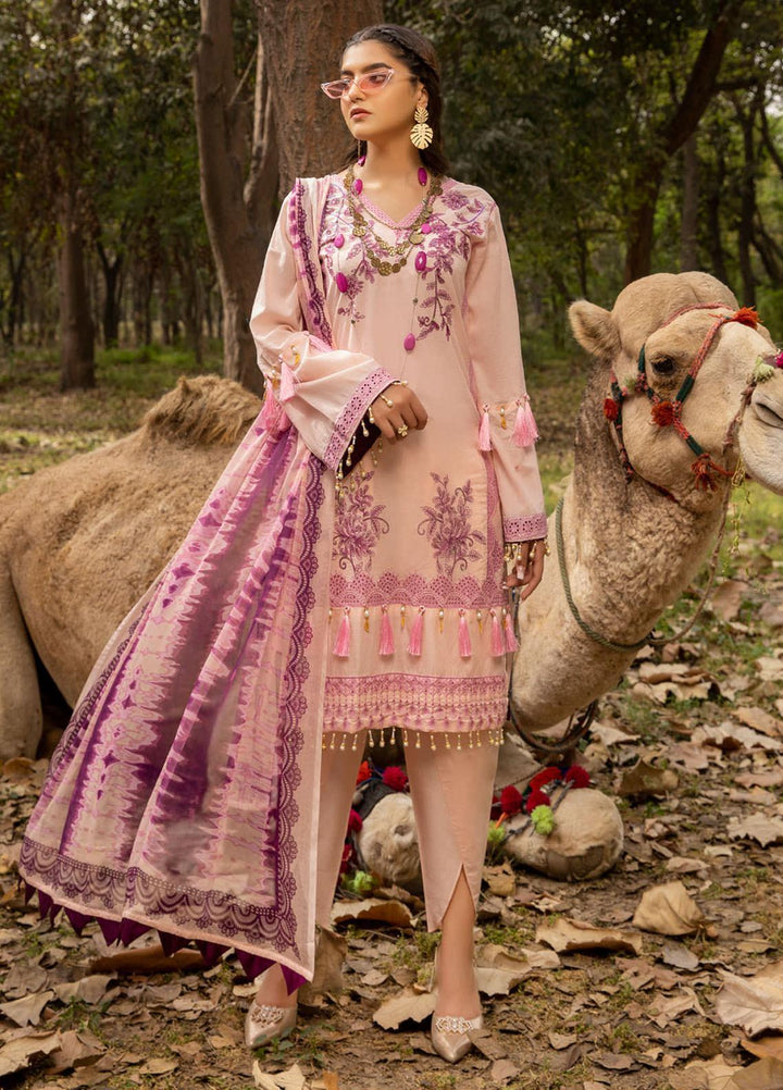 Kalyan by ZS Textiles Embroidered Chikankari Suits Unstitched 3 Piece ZS21KC-4 ZS-06 - Summer Collection