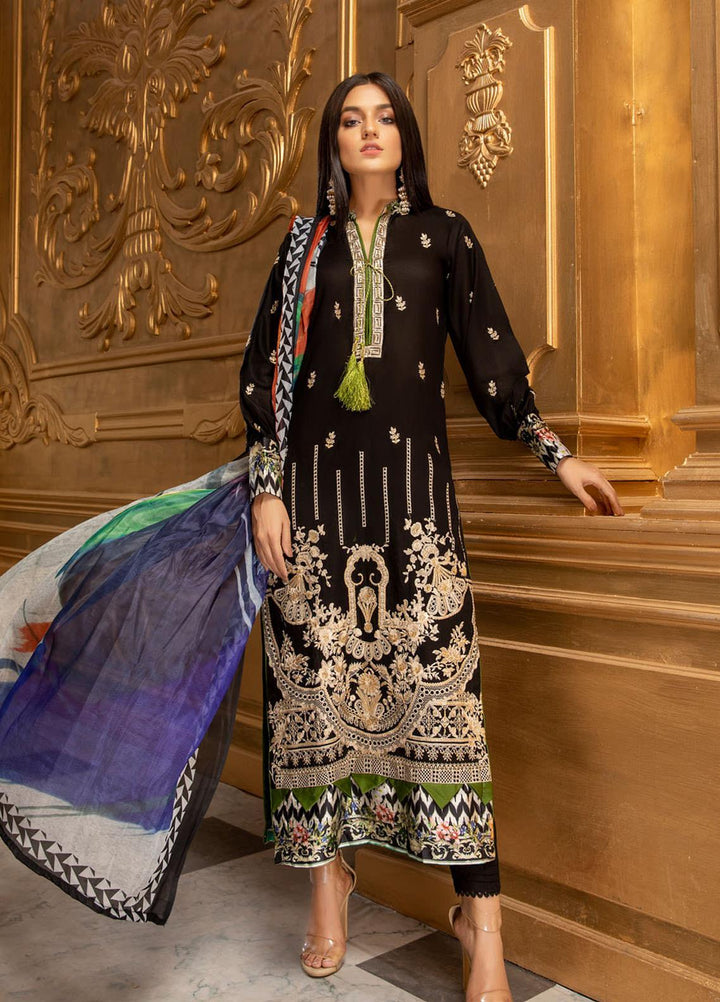 Kalyan by ZS Textiles Embroidered Chikankari Suits Unstitched 3 Piece ZS21KC-5 D-06 - Summer Collection