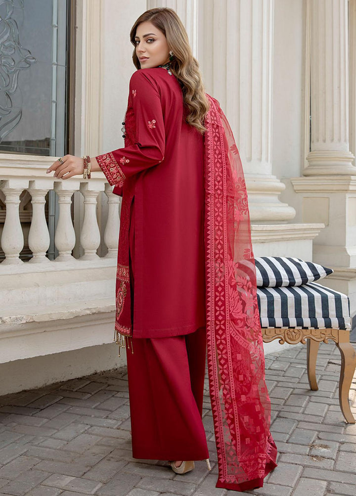 Kalyan By ZS Textiles Embroidered Jacquard Suits Unstitched 3 Piece ZS21K KBO-5 - Winter Collection