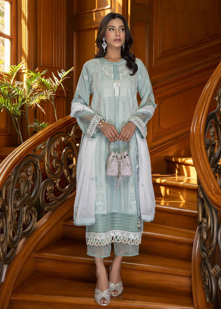 Kalyan By ZS Textiles Embroidered Lawn Suits Unstitched 3 Piece ZS23KE D-01 - Eid Collection