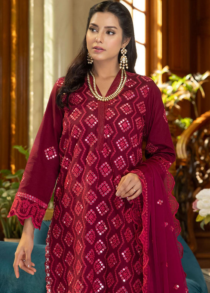 Kalyan By ZS Textiles Embroidered Lawn Suits Unstitched 3 Piece ZS23KE D-03 - Eid Collection