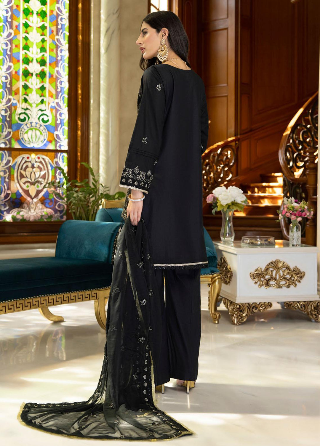 Kalyan By ZS Textiles Embroidered Lawn Suits Unstitched 3 Piece ZS23KE D-04 - Eid Collection