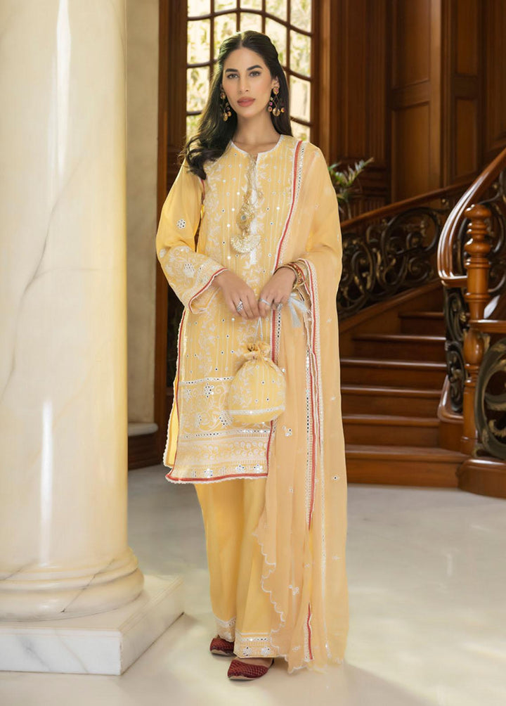 Kalyan By ZS Textiles Embroidered Lawn Suits Unstitched 3 Piece ZS23KE D-06 - Eid Collection