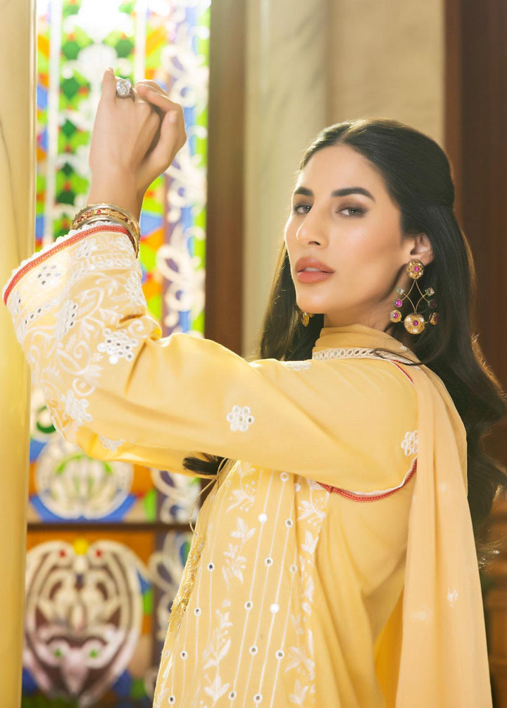 Kalyan By ZS Textiles Embroidered Lawn Suits Unstitched 3 Piece ZS23KE D-06 - Eid Collection